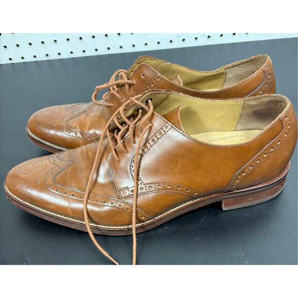 Cole Haan Grand OS Men\'s 13 Brown Wingtip Oxford Madison Leather main image 6